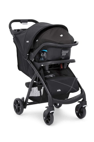 עגלה טרוול סיסטם Muze LX travel system הכוללת סלקל Juva - שחור | ג'ואי Joie