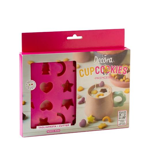 חותכן לעוגיות CUPCOOKIES נסיכות Decora 