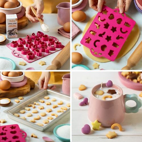 חותכן לעוגיות CUPCOOKIES נסיכות Decora 