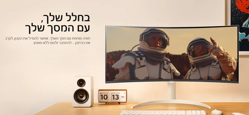 מסך קעור LG MyView Smart 34