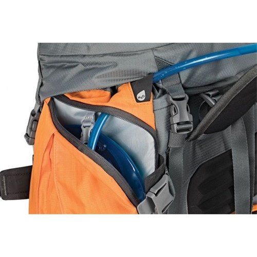 תיק גב צילום לאופרו Lowepro Powder Backpack 500 AW (Gray&Orange)