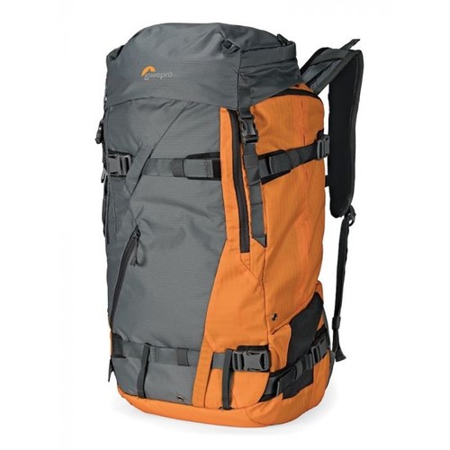 תיק גב צילום לאופרו Lowepro Powder Backpack 500 AW (Gray&Orange)