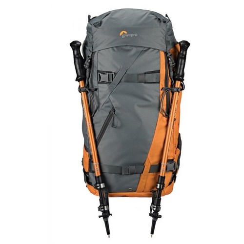 תיק גב צילום לאופרו Lowepro Powder Backpack 500 AW (Gray&Orange)