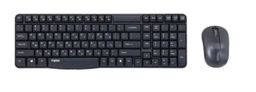 סט מקלדת ועכבר אלחוטי עברית-אנגלית RAPOO X1800S