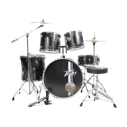 סט תופים 5 חלקים כולל כיסא ומצילות PEAVEY 5PC DRUM SET