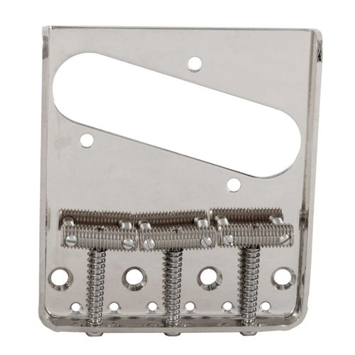 גשר לגיטרה טלקסטר Allparts TB-0020-001 Nickel Vintage 3 Saddle Bridge
