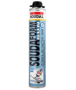 קצף פוליאוריטתן לאקדח SUDAFOAM 1K - תכולה 750 מ"ל SOUDAL