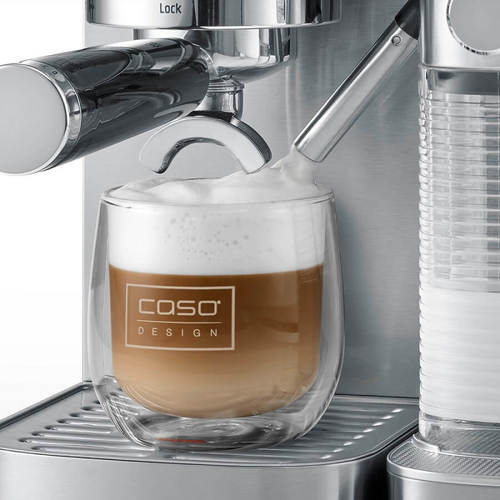מכונת אספרסו אוטומטית כולל מקציף CASO Espresso Gourmet Latte 