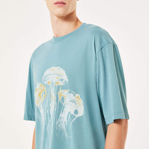 חולצת טי תכלת OAKLEY JELLYFISH TEE