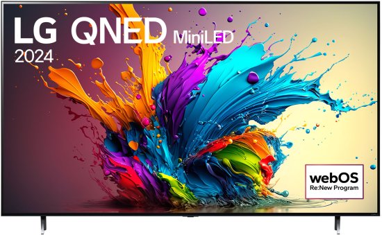 טלוויזיה חכמה LG 75" 75QNED90T6A Smart TV 4K QNED MiniLED