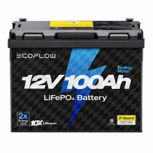 מצבר ליתיום ECOFLOW LIFEPO4 12.8V 100Ah
