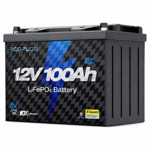 מצבר ליתיום ECOFLOW LIFEPO4 12.8V 100Ah