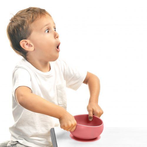 קערת סיליקון בז' Minikoikoi