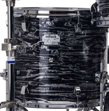 פלור טם 14 אינץ' / 13 אינץ' בצבע Dark Tiger מסדרת IN ROCK מבית Odery-(Brazil)