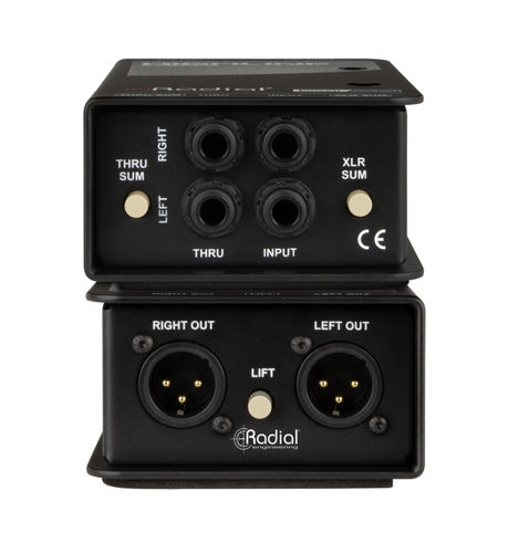 מבודד אות פסיבי סטריאו Radial Highline Stereo