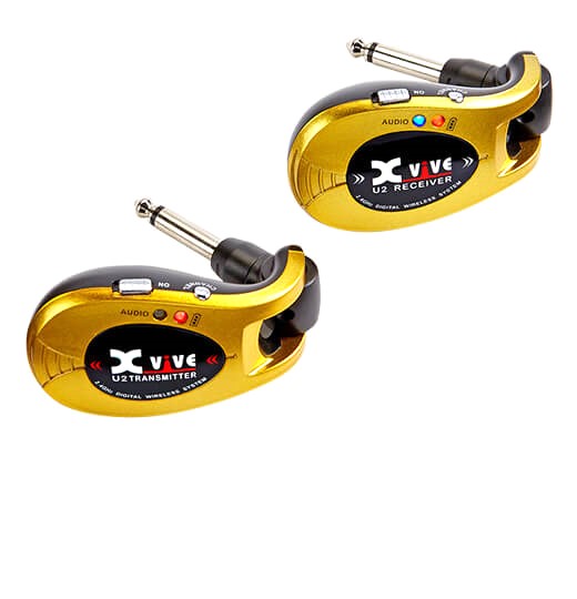 Xvive U2 Wireless Guitar System - Gold