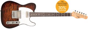 גיטרה חשמלית MICHAEL KELLY Enlightened 55 Dark Tiger