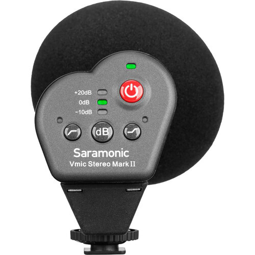 מיקרופון קונדנסר Saramonic Vmic Stereo Cardioid Condenser