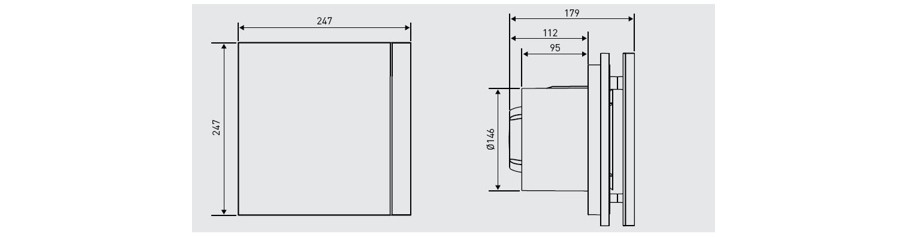 ונטה מושתקת S&P Silent Design CZ-300