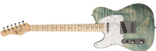 גיטרה חשמלית שמאלית MICHAEL KELLY TL 1953 Blue Jean Wash left hand