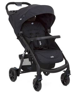 עגלת טיולון מגיל לידה Muze LX עם מגש תינוק, מגש הורה ואפשרות חיבור סלקל - שחור