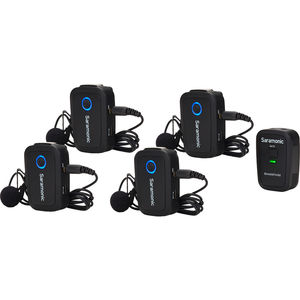 ערכת 4 משדרים ומקלט אלחוטיים Saramonic Blink500 T4