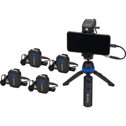ערכת 4 משדרים ומקלט אלחוטיים Saramonic Blink500 T4