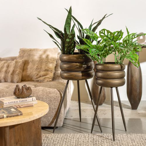 פלנטר בארל ריצפה בצבע ברונזה