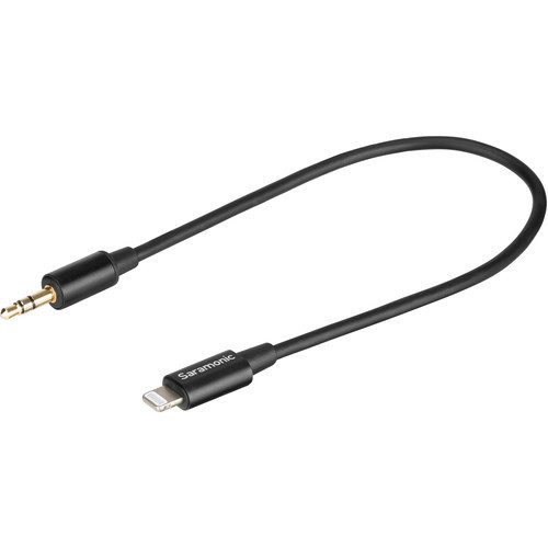 כבל מתאם Saramonic SR-C2000 מ-3.5mm TRS Male ל-Lightning