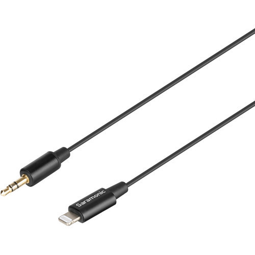 כבל מתאם Saramonic SR-C2000 מ-3.5mm TRS Male ל-Lightning