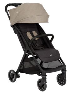 טיולון קליל וקומפקטי Pact Pro עד 22 ק"ג עם קיפול ביד אחת - שחור/בז