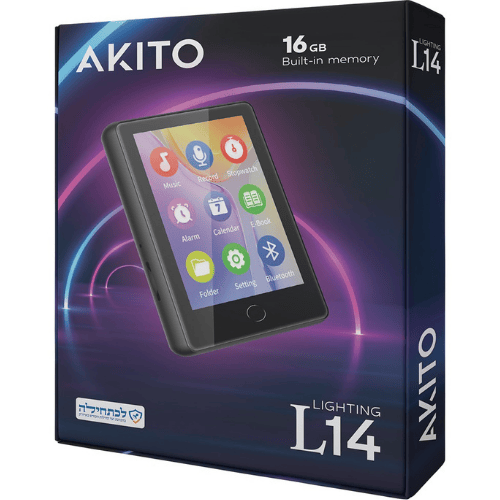 נגן AKITO L14 16GB MP3 אקיטו