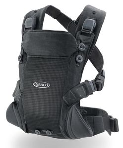 מנשא תינוק ארגונומי 3 מצבי נשיאה Cradle Me Lite 3-in-1 - אפור CHARCOAL