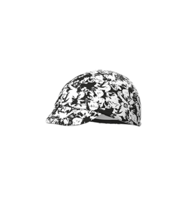 כובע רכיבה קיץ  ALE SUMMER CAP ESSENZA שחור-לבן אריג אוורירי ומנדף ביותר