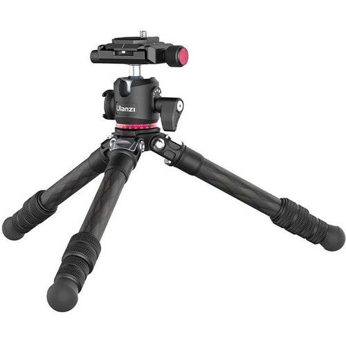 חצובת קרבון קומפקטית ulanzi mt-20 multifunctional carbon 