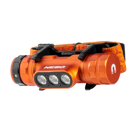 פנס ראש 3 נורות מקצועי NEBO Master Series HL1000