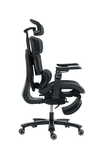 כיסא משרדי ארגונומי Dragon Smart Tech Air Pro 2, צבע שחור, יבואן רשמי ישפאר 