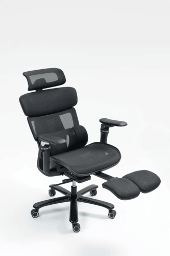 כיסא משרדי ארגונומי Dragon Smart Tech Air Pro 2, צבע שחור, יבואן רשמי ישפאר 