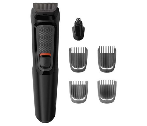 מכונת תספורת נטענת שחור דגם Philips mg3710