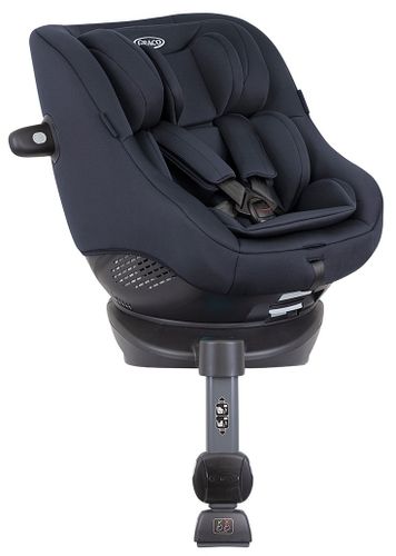 כיסא בטיחות מסתובב Turn2Me R129 מלידה ועד גיל 4 בתקן i-Size - כחול Navy