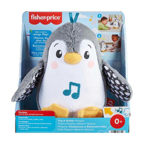 בובת פינגווין מוזיקלית עם חיישן תנועה - Fisher Price HNC10
