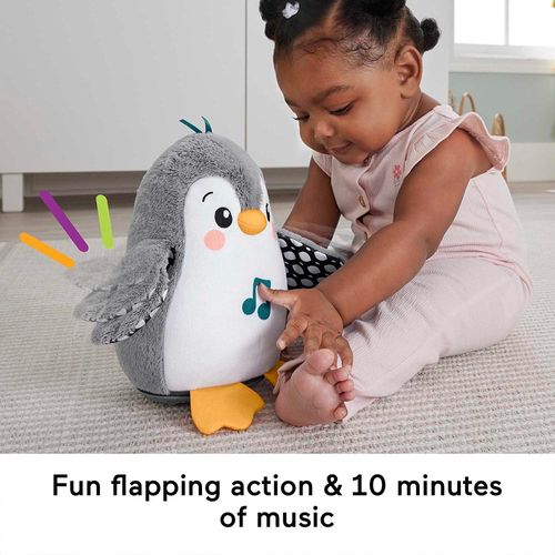בובת פינגווין מוזיקלית עם חיישן תנועה - Fisher Price HNC10