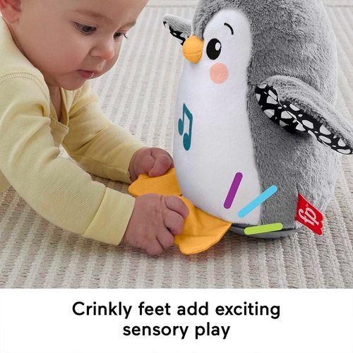 בובת פינגווין מוזיקלית עם חיישן תנועה - Fisher Price HNC10