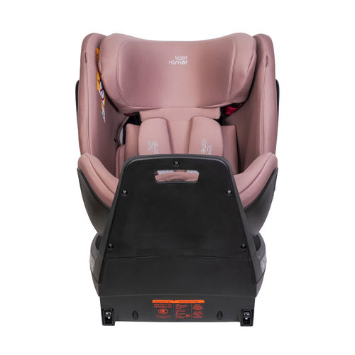 כסא בטיחות מסתובב משולב בוסטר 360° Grow Max מבית BRITAX (ורוד)
