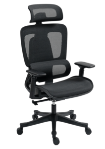 כיסא משרדי ארגונומי Dragon Smart Tech Air Pro 1, צבע שחור, יבואן רשמי ישפאר 