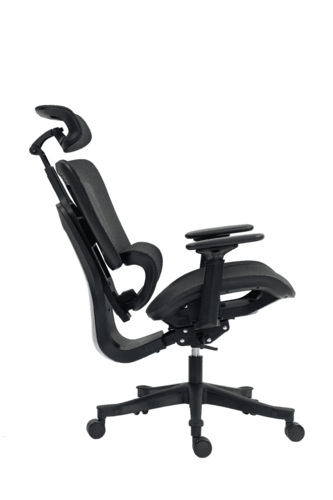 כיסא משרדי ארגונומי Dragon Smart Tech Air Pro 1, צבע שחור, יבואן רשמי ישפאר 