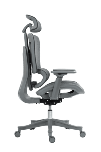 כיסא משרדי ארגונומי Dragon Smart Tech Air Pro 1, צבע אפור, יבואן רשמי ישפאר 