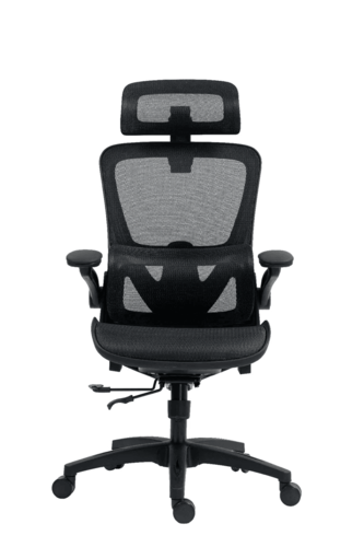 כיסא משרדי ארגונומי Dragon Smart Tech Air 10, צבע שחור, יבואן רשמי ישפאר 