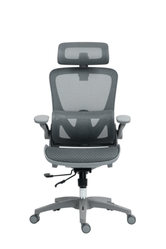 כיסא משרדי ארגונומי Dragon Smart Tech Air 10, צבע אפור, יבואן רשמי ישפאר 