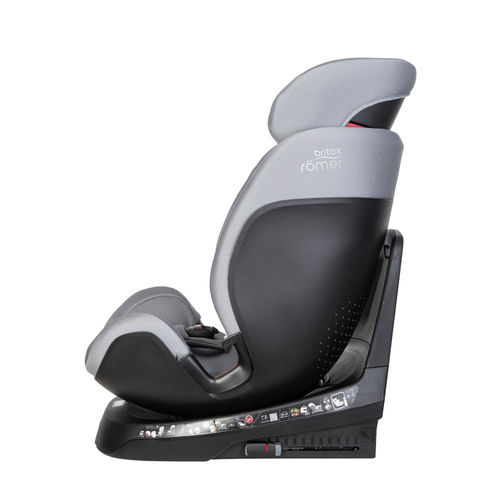 כסא בטיחות מסתובב משולב בוסטר 360° Grow Max מבית BRITAX (אפור)